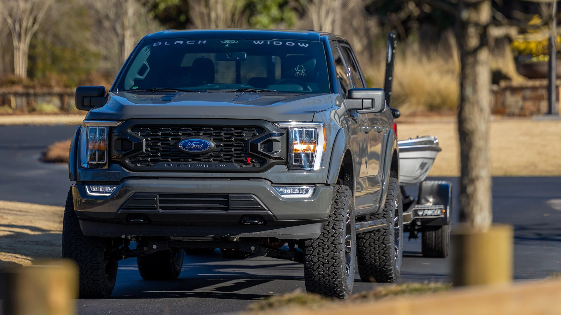 Ford F-150 SCA Black Widow Black at Bayou Ford
