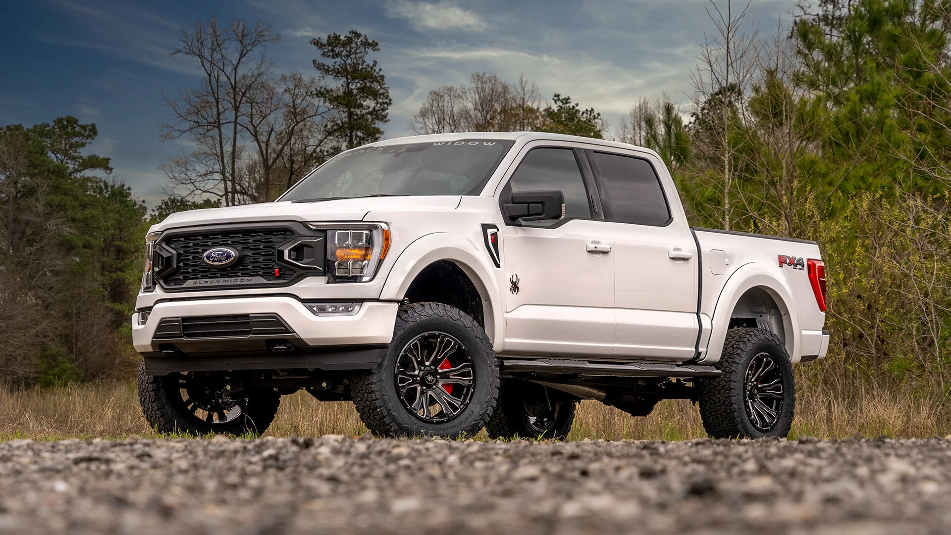 Ford F-150 SCA Black Widow White at Bayou Ford