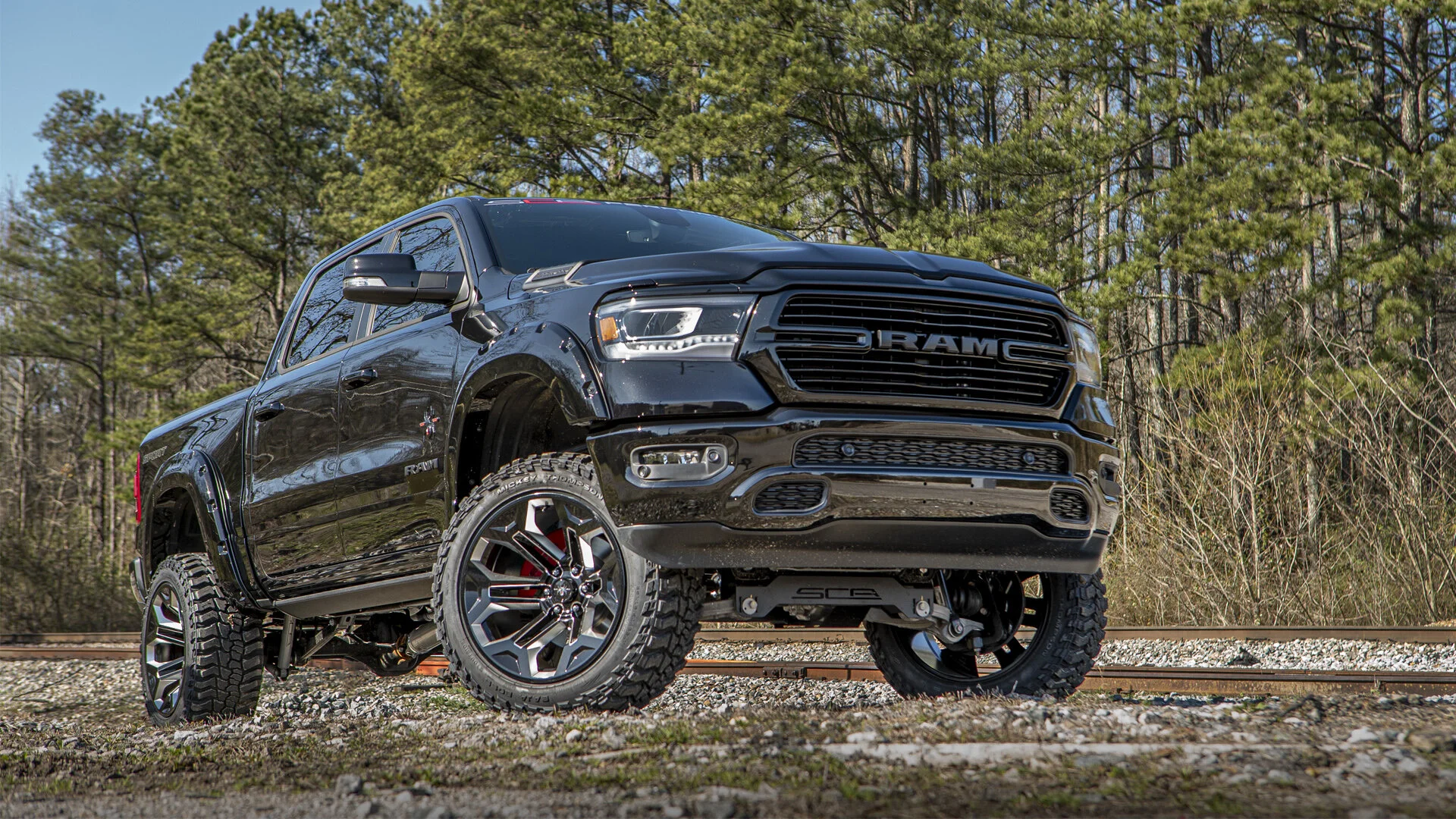 RAM 1500 Black Widow Diamond Black at Bayou CDJR